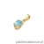 Zawieszka Z0001 Topaz 0,50ct żółte złoto