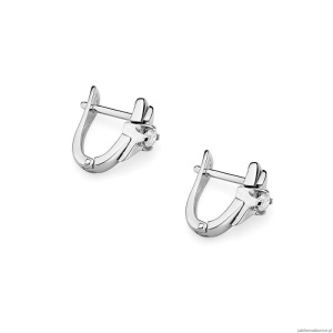 Kolczyki K0088 Diament 2 x 0,10ct białe złoto