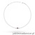 Bransoletka B005 Rubin 0,15ct białe złoto
