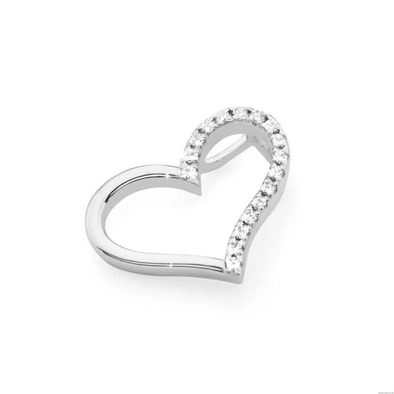 Zawieszka S026 Diament białe złoto