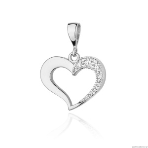 Zawieszka S023 Diament 0,02ct białe złoto