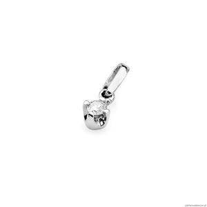 Zawieszka Z0034 Diament 0,10ct białe złoto