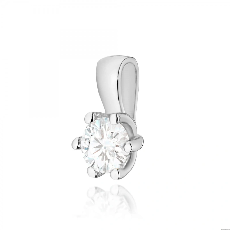 Zawieszka Z0222 Diament 0,30ct białe złoto