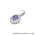 Zawieszka Z0354 Szafir 0,70ct białe złoto