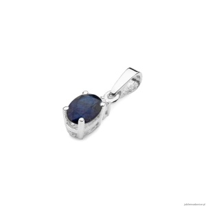 Zawieszka Z0001 Szafir 0,70ct białe złoto