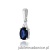 Zawieszka Z0308 Szafir 0,90ct białe złoto