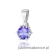 Zawieszka Z0076 Tanzanit 0,50ct białe złoto