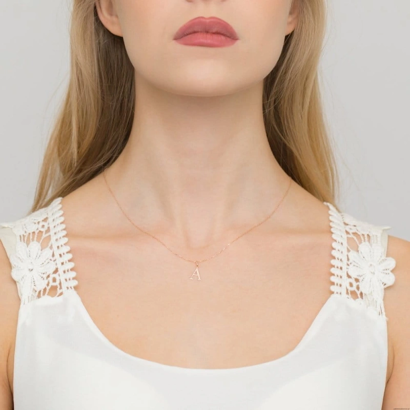 Zawieszka Z0069 Diament 0,005ct - litera A - różowe złoto