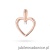 Zawieszka S025 Diament 0,005ct różowe złoto
