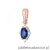 Zawieszka Z0512 Szafir 0,30ct różowe złoto