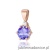 Zawieszka Z0076 Tanzanit 0,50ct różowe złoto