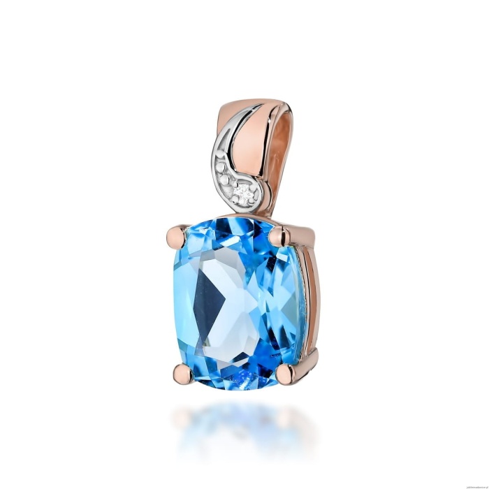 Zawieszka Z0400 Topaz 2,40ct różowe złoto