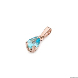 Zawieszka Z0006 Topaz 0,90ct różowe złoto