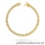 Bransoletka B0034 z diamentami żółte złoto