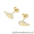 Kolczyki K0043 z diamentami żółte złoto