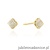 Kolczyki K0013 z diamentami żółte złoto