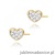 Kolczyki K0021 z diamentami żółte złoto