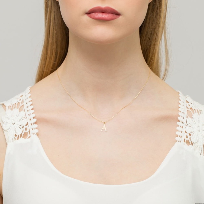 Zawieszka Z0069 Diament 0,005ct - litera A - żółte złoto