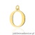 Zawieszka Z0069 Diament 0,005ct - litera O - żółte złoto