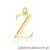 Zawieszka Z0069 Diament 0,005ct - litera Z - żółte złoto