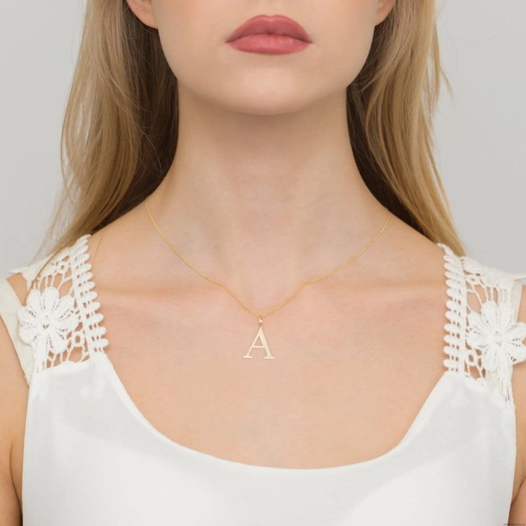 Zawieszka Z0070 Diament 0,005ct - litera A - żółte złoto