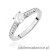 Pierścionek W0052 Diament Laboratoryjny 0,50ct białe złoto