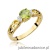 Pierścionek W014 Oliwin 0,60ct żółte złoto