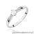 Pierścionek W0171 Diament Laboratoryjny 0,15ct białe złoto