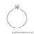 Pierścionek W0220 Diament Laboratoryjny 0,10ct białe złoto