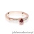 Pierścionek W0258 Rubin 0,15ct różowe złoto