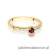 Pierścionek W0258 Rubin 0,15ct żółte złoto