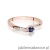 Pierścionek W0262 Szafir 0,15ct różowe złoto