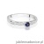 Pierścionek W0288 Szafir 0,15ct białe złoto