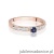 Pierścionek W0288 Szafir 0,15ct różowe złoto