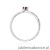 Pierścionek W0459 Rubin 0,15ct białe złoto
