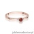 Pierścionek W0464 Rubin 0,15ct różowe złoto