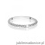 Pierścionek W0601 Diament 0,02ct białe złoto