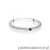 Pierścionek W0601 Czarny Diament 0,02ct białe złoto