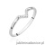 Pierścionek W0602 z diamentami białe złoto