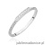 Pierścionek W0606 z diamentami białe złoto