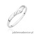 Pierścionek W0609 Diament 0,04ct białe złoto