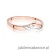 Pierścionek W0609 Diament 0,04ct różowe złoto