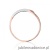 Pierścionek W0609 Diament 0,04ct różowe złoto