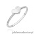 Pierścionek W0610 Diament 0,03ct białe złoto