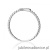 Pierścionek W0610 Diament 0,03ct białe złoto