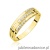 Pierścionek W0612 z diamentami żółte złoto