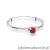 Pierścionek W0614 Rubin 0,15ct białe złoto