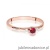 Pierścionek W0614 Rubin 0,15ct różowe złoto
