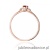Pierścionek W0614 Rubin 0,15ct różowe złoto