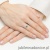 Pierścionek W0614 Szmaragd 0,15ct białe złoto